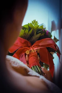 ramo de novia y adornos